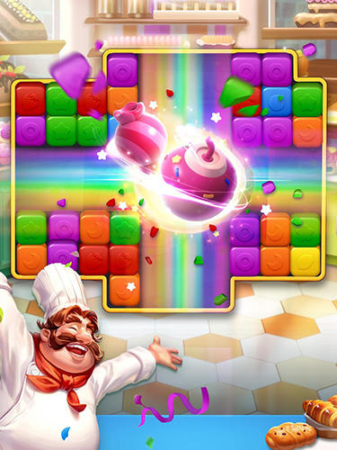 Yummy cubes - Android game screenshots.