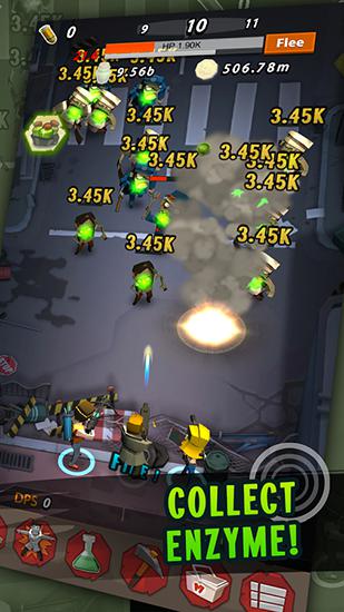 Gameplay of the Zap zombies: Bullet clicker for Android phone or tablet.