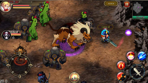 Gameplay of the Zenonia S for Android phone or tablet.