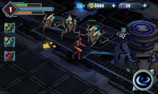 Gameplay of the Zergs coming 2: Angel avenger 3D for Android phone or tablet.