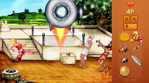 Gameplay of the Zeus quest remastered: Anagenessis of Gaia for Android phone or tablet.