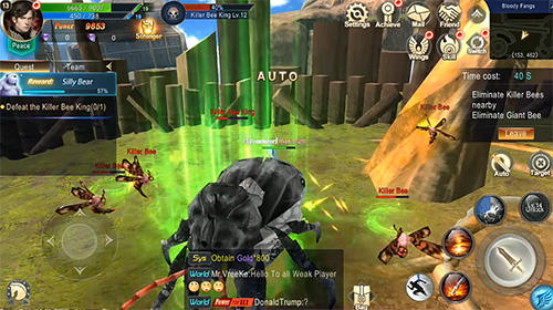 Zilant: The fantasy MMORPG - Android game screenshots.