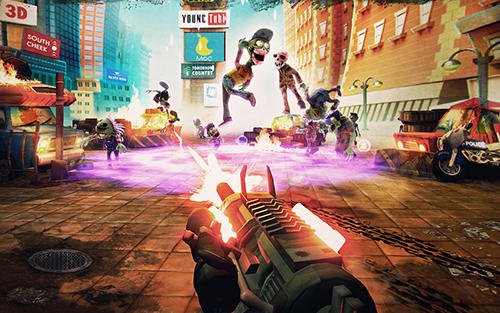 Zombie annihilator - Android game screenshots.