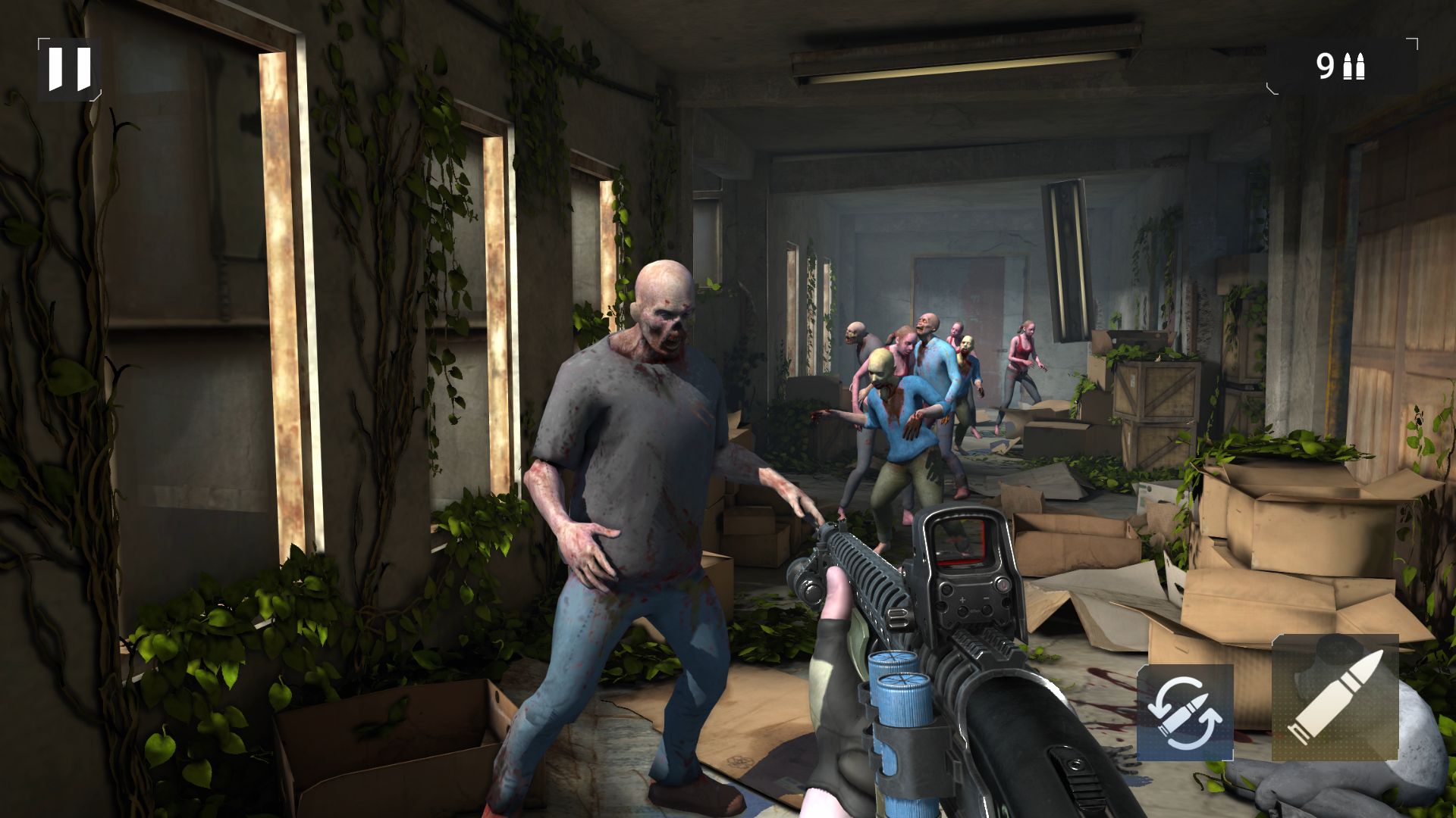 Zombie Apocalypse: Doomsday-Z - Android game screenshots.
