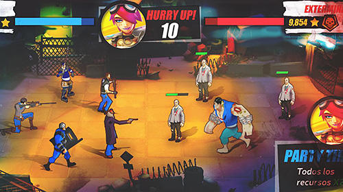 Zombie battleground - Android game screenshots.