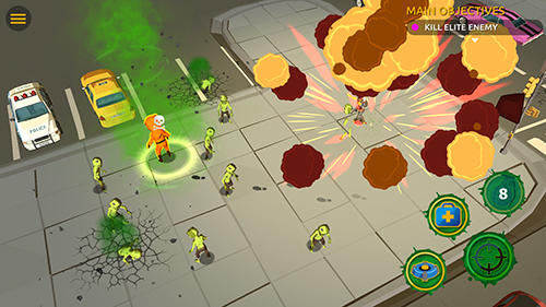 Zombie blast crew - Android game screenshots.