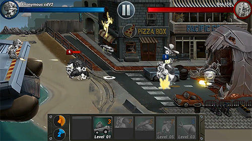 Zombie heroes: Landing beach - Android game screenshots.
