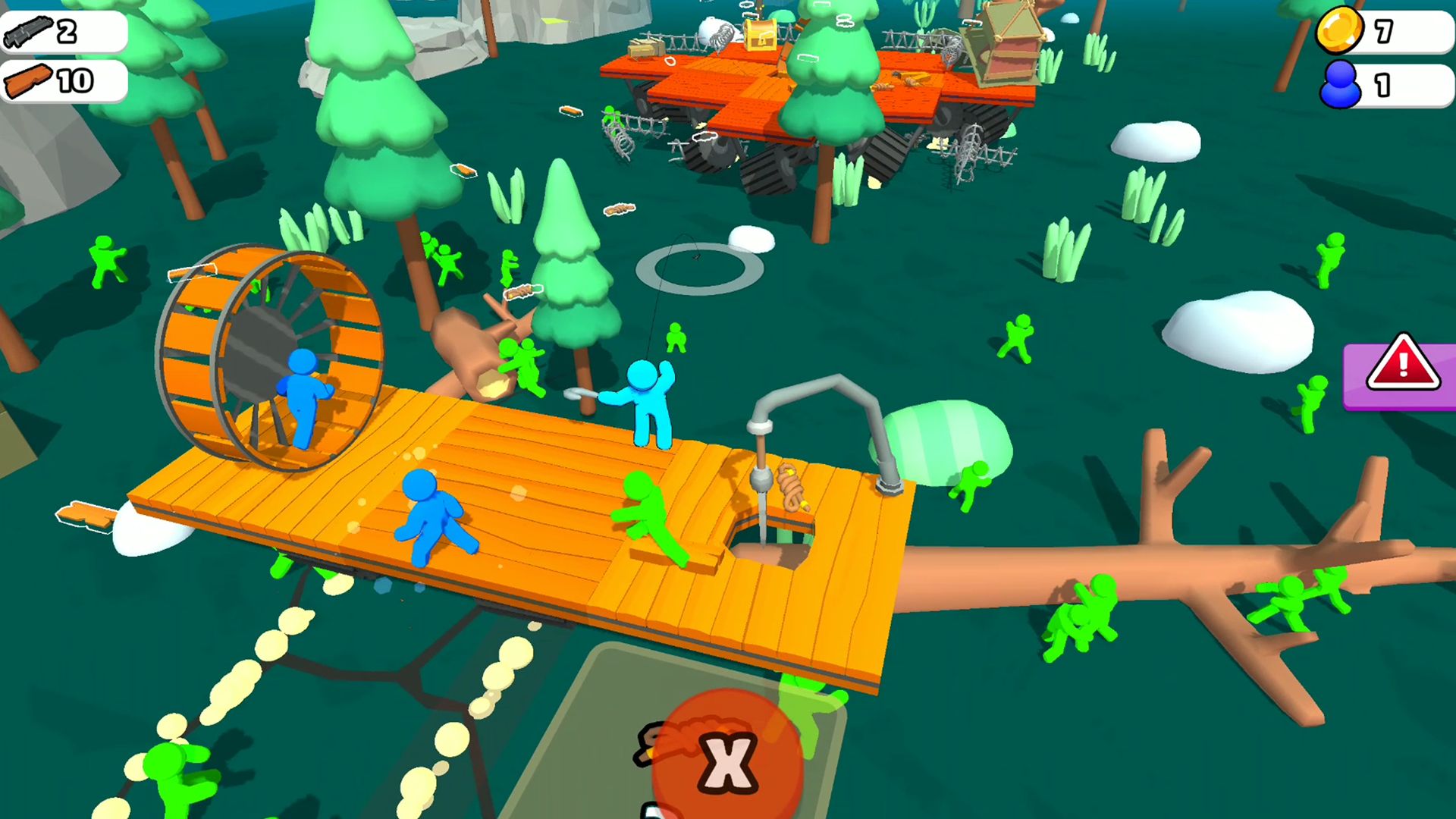 Zombie Raft - Android game screenshots.