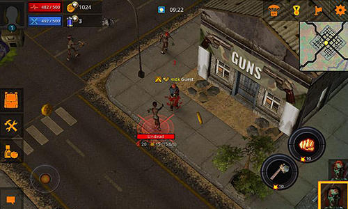 Zombie raiders beta - Android game screenshots.