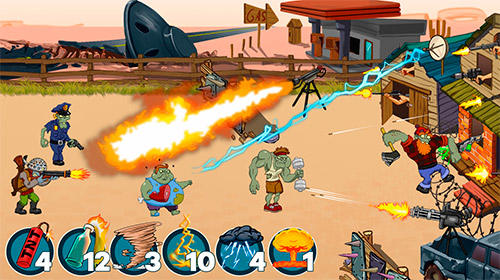 Zombie ranch: Battle with the zombie - Android game screenshots.