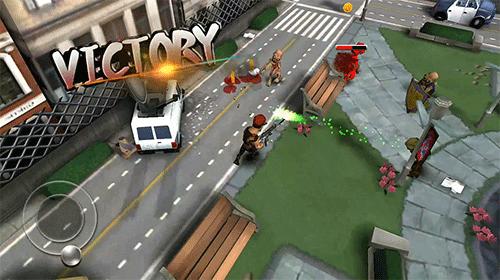 Zombie street battle - Android game screenshots.