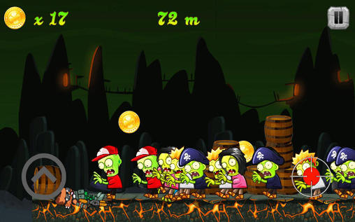 Gameplay of the Zombie attack for Android phone or tablet.