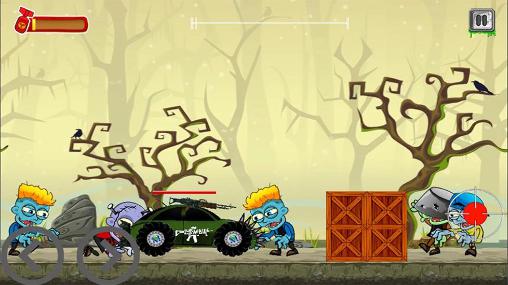 Gameplay of the Zombie attack 2 for Android phone or tablet.