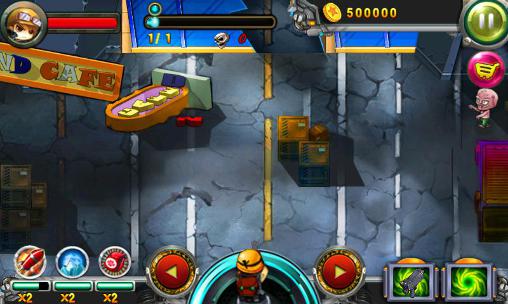 Gameplay of the Zombie dead defense for Android phone or tablet.
