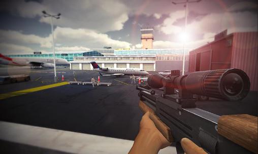 Gameplay of the Zombie elite sniper for Android phone or tablet.