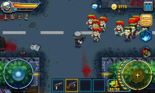 Gameplay of the Zombie fire for Android phone or tablet.