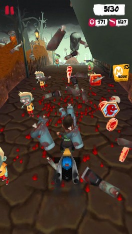 Gameplay of the Zombie killer squad for Android phone or tablet.