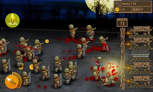Gameplay of the Zombie madness 2 for Android phone or tablet.