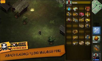 Gameplay of the Zombie Raiders for Android phone or tablet.