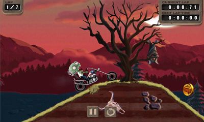 Gameplay of the Zombie Rider for Android phone or tablet.