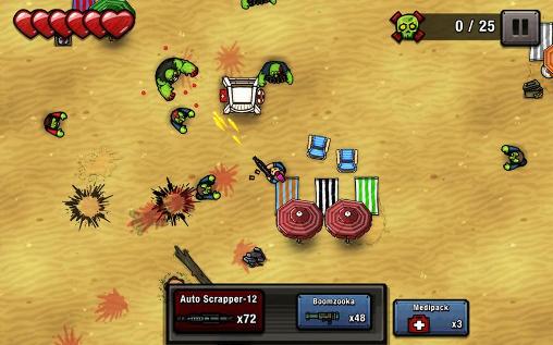 Gameplay of the Zombie scrapper for Android phone or tablet.