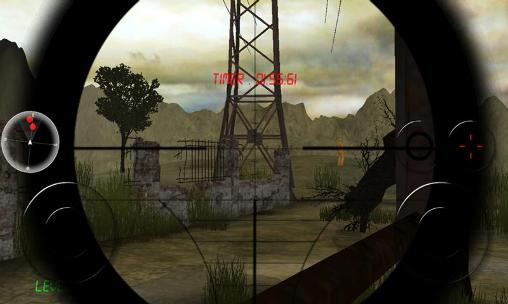 Gameplay of the Zombie sniper for Android phone or tablet.