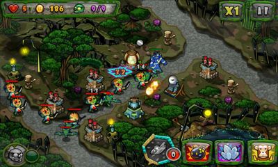 Gameplay of the Zombies vs Toys for Android phone or tablet.
