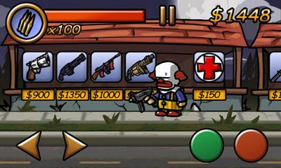 Gameplay of the Zombieville usa for Android phone or tablet.