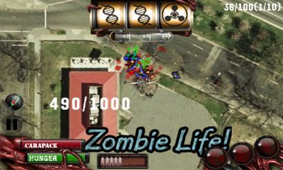 Gameplay of the Zombilution for Android phone or tablet.
