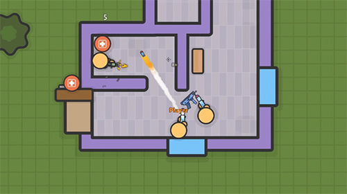 Zombs royale.io: 2D battle royale - Android game screenshots.