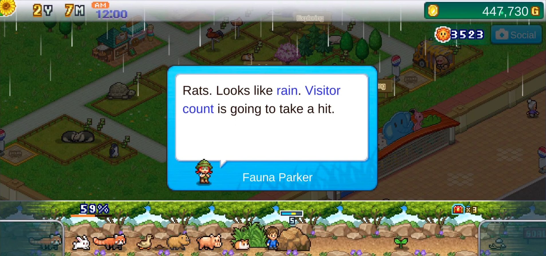 Zoo Park Story - Android game screenshots.