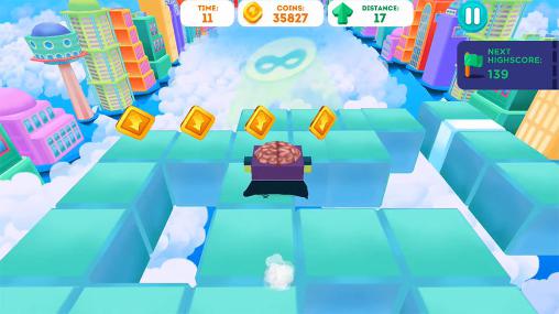 Gameplay of the Zoom blocks for Android phone or tablet.