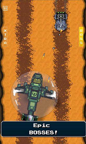 16-bit tank - Android game screenshots.