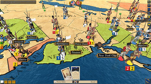 1775: Rebellion - Android game screenshots.