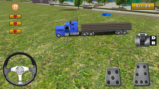 18 wheeler truck simulator - Android game screenshots.