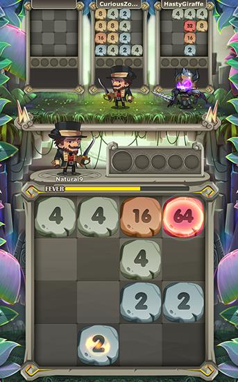 2048 busters - Android game screenshots.