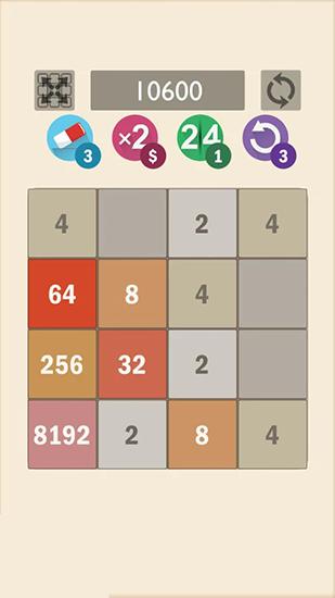 2048 power - Android game screenshots.