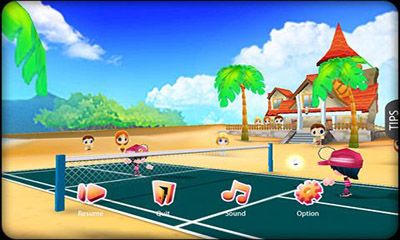 3D Badminton II - Android game screenshots.