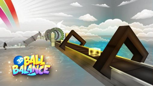 3D ball balance - Android game screenshots.