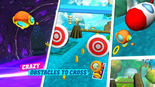 3D ball run - Android game screenshots.