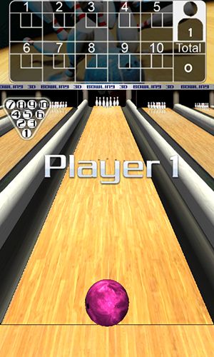 3D Bowling - Android game screenshots.