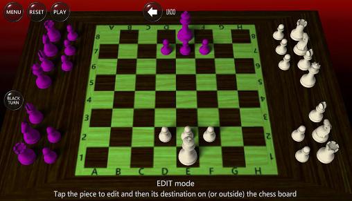 3D chess game - Android game screenshots.
