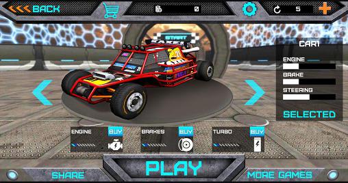 3D extreme stunt: Formula racer - Android game screenshots.