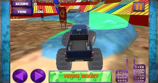 3D monster truck racing - Android game screenshots.