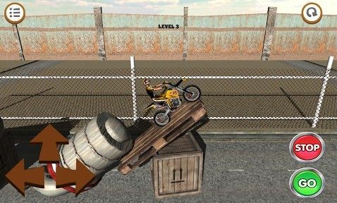 3D motocross: Industrial - Android game screenshots.