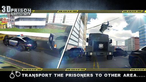 3D prison transporter - Android game screenshots.