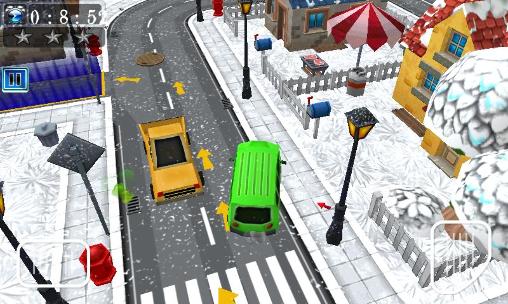 3D toon car parking - Android game screenshots.