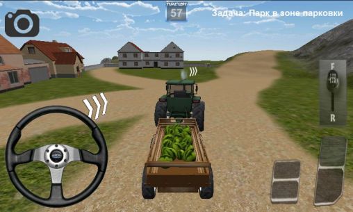 3D tractor farming - Android game screenshots.