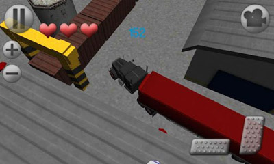 Gameplay of the 3D Truck Parking for Android phone or tablet.