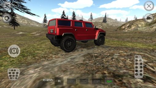 4WD SUV driving simulator - Android game screenshots.